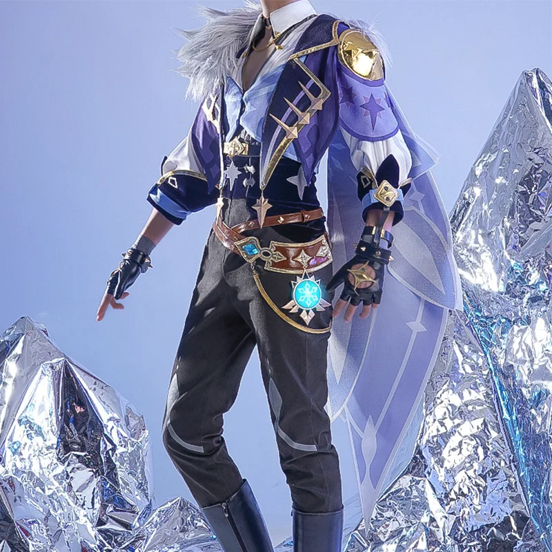 

Предпродаваемые костюмы для косплея Genshin Impact Kaeya черного цвета, с двойным градиентом, разные цвета, полный комплект аксессуаров