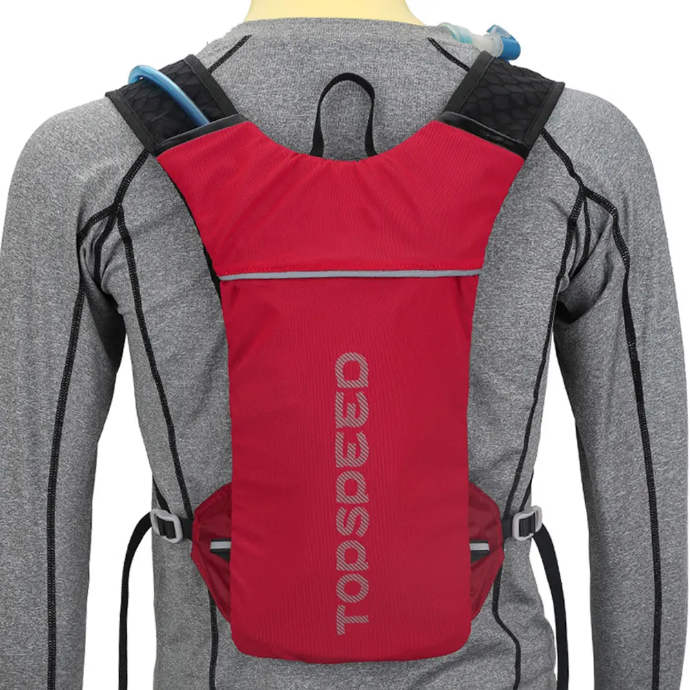 

Ultralight Running Backpack Outdoor Marathon Running Cycling Hiking Hydration Pack Vest Bag For 2L 5L Water Bag Bladder Bottle