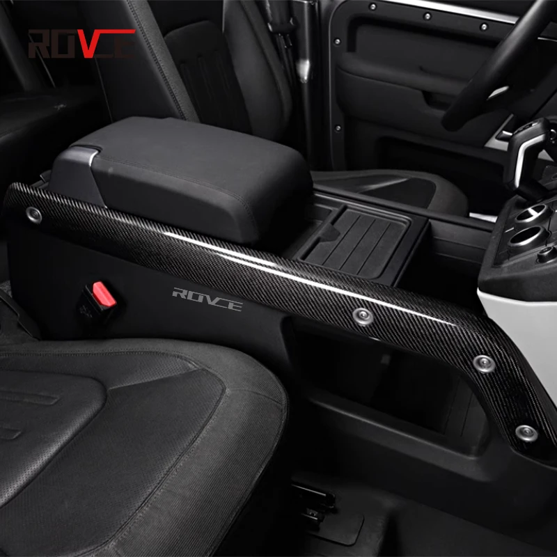 ROVCE 18 шт. для Land Rover Defender 90 110 2020-2024 подлинное углеродное волокно стильная
