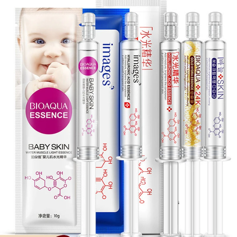 

10ml Water Needle Essence Hyaluronic Acid Liquid Anti Wrinkle Anti Aging Collagen Moisturizing Essence Face Cream TSLM1