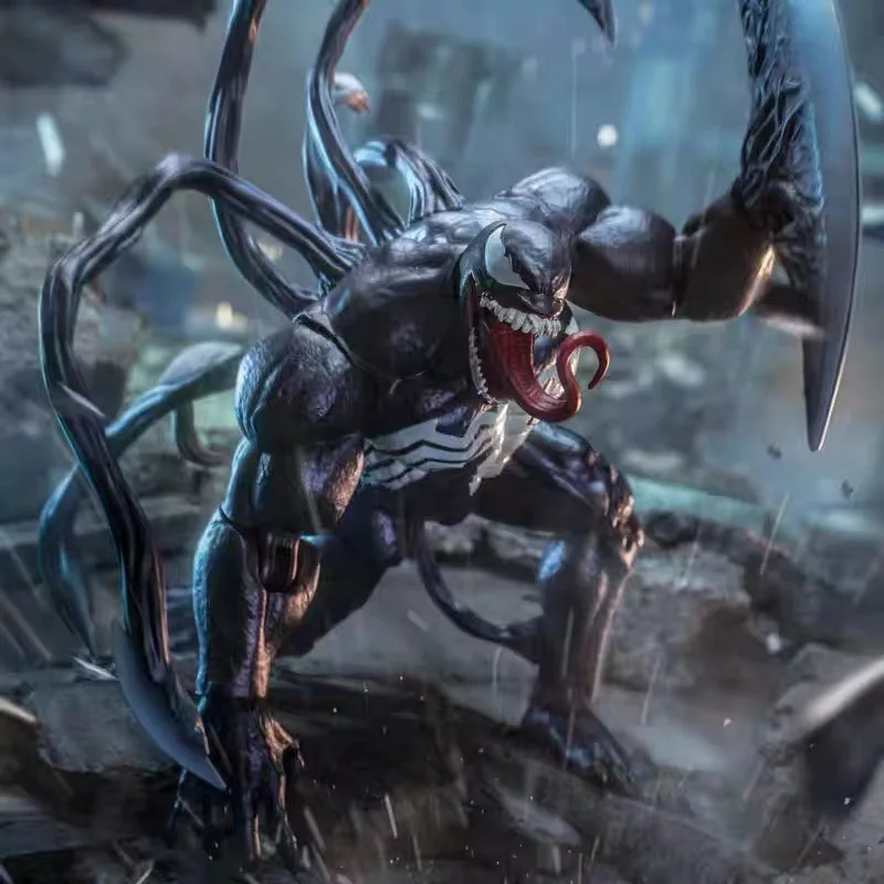 

Горячие игрушки игрушка Веном бойня 10-я Юбилейная серия Мстители Лига мальчиков коллекция для взрослых ручная работа модель