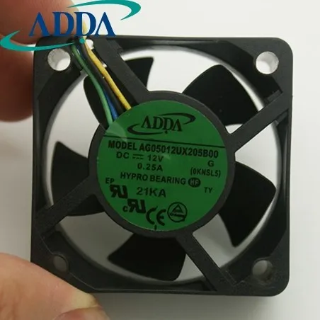 1 шт. AG05012UX205B00 5020 5 см 12 V 0.25A компьютер pwm чехол охлаждающим вентилятором
