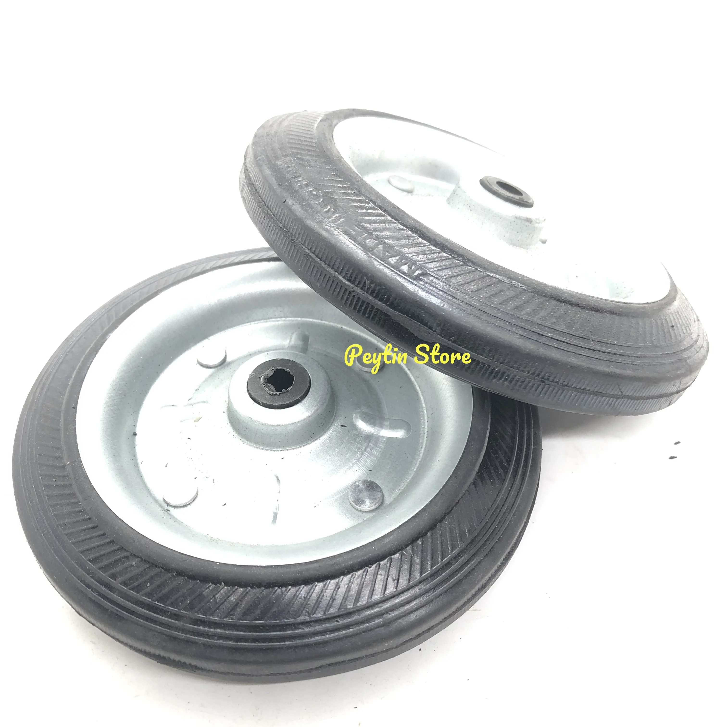 2) Диаметр 140 мм x диаметр отверстия 8 Корзина для покупок Маленький прицеп