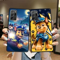 official paw patrol tpu phone case for samsung galaxy note20 note10 note 10 20 8 9 plus ultra 5g m30s note20ultra m32 m11