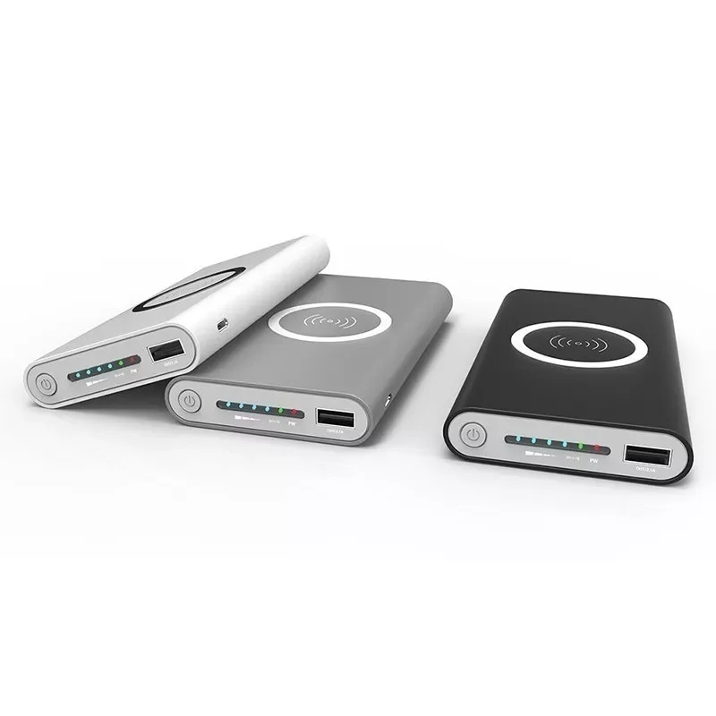 

2023 Top. Power Bank 30000mAh Wireless Charger External Battery Fast Charging USB Port Power Bank for Phone Micro USB Cable As G