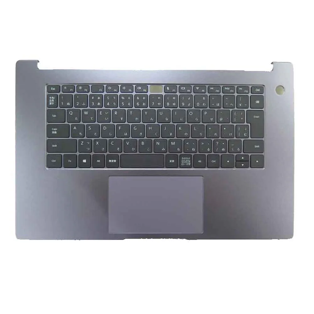 Подставка для рук ноутбука клавиатура FR/GR/IT/UK/JP/SW HUAWEI MATEBOOK D 15 BoB-WAE9 BoB-WAE9P серый