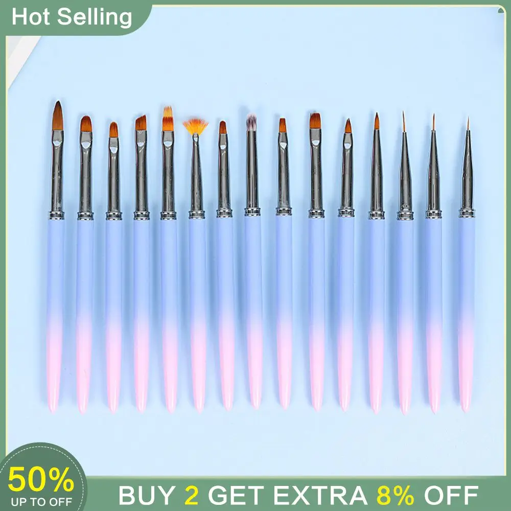 

Ручка Pull Line универсальная прочная уникальная градиентная ручка для растушевки дизайн ногтей Модные кисти для дизайна ногтей Высокое качество модная