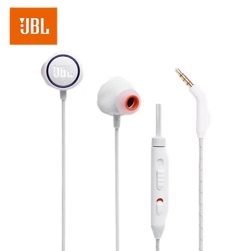 Фото JBL JBL QUANTUM 50, официально авторизованные проводные наушники-вкладыши со встроенным микрофоном, аудиодиапазон высокого разрешения для спортивных игр, прослушивание музыки №1