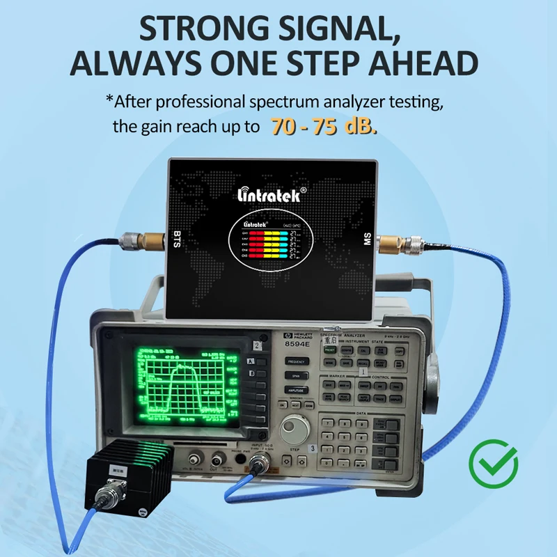 Lintratek 5 5-полосный усилитель сотовой связи GSM 2G 3G 4G 800 900 1800 2100 2600 MHz мобильный телефон