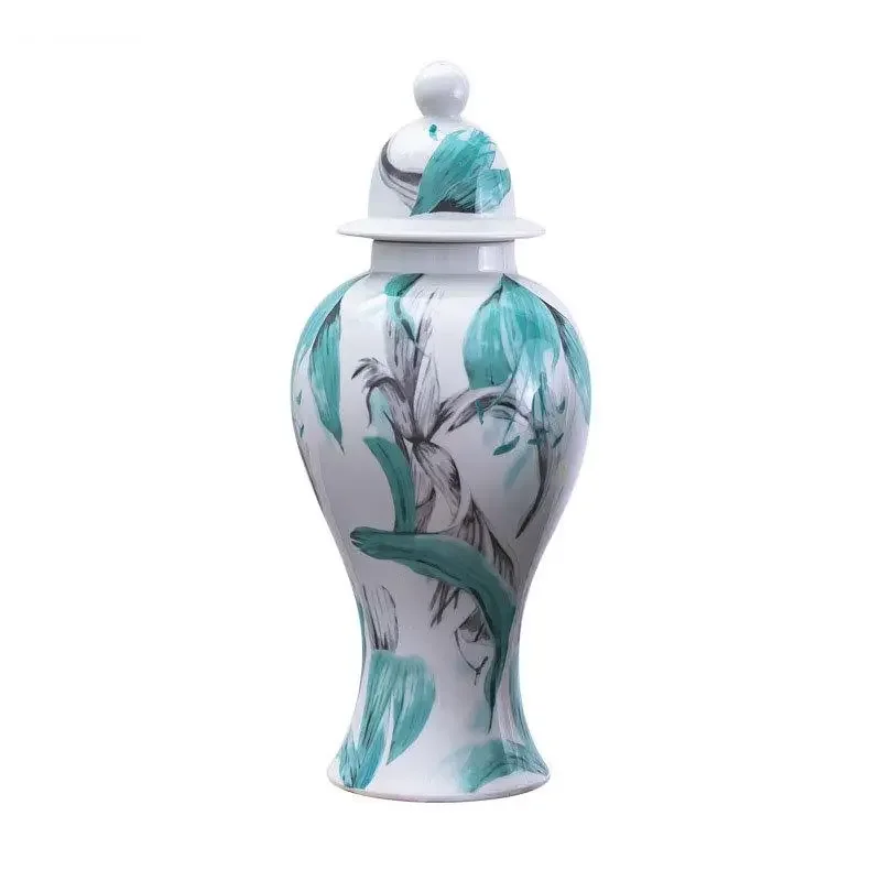 Bocal en céramique général Bergame Flower конфеты