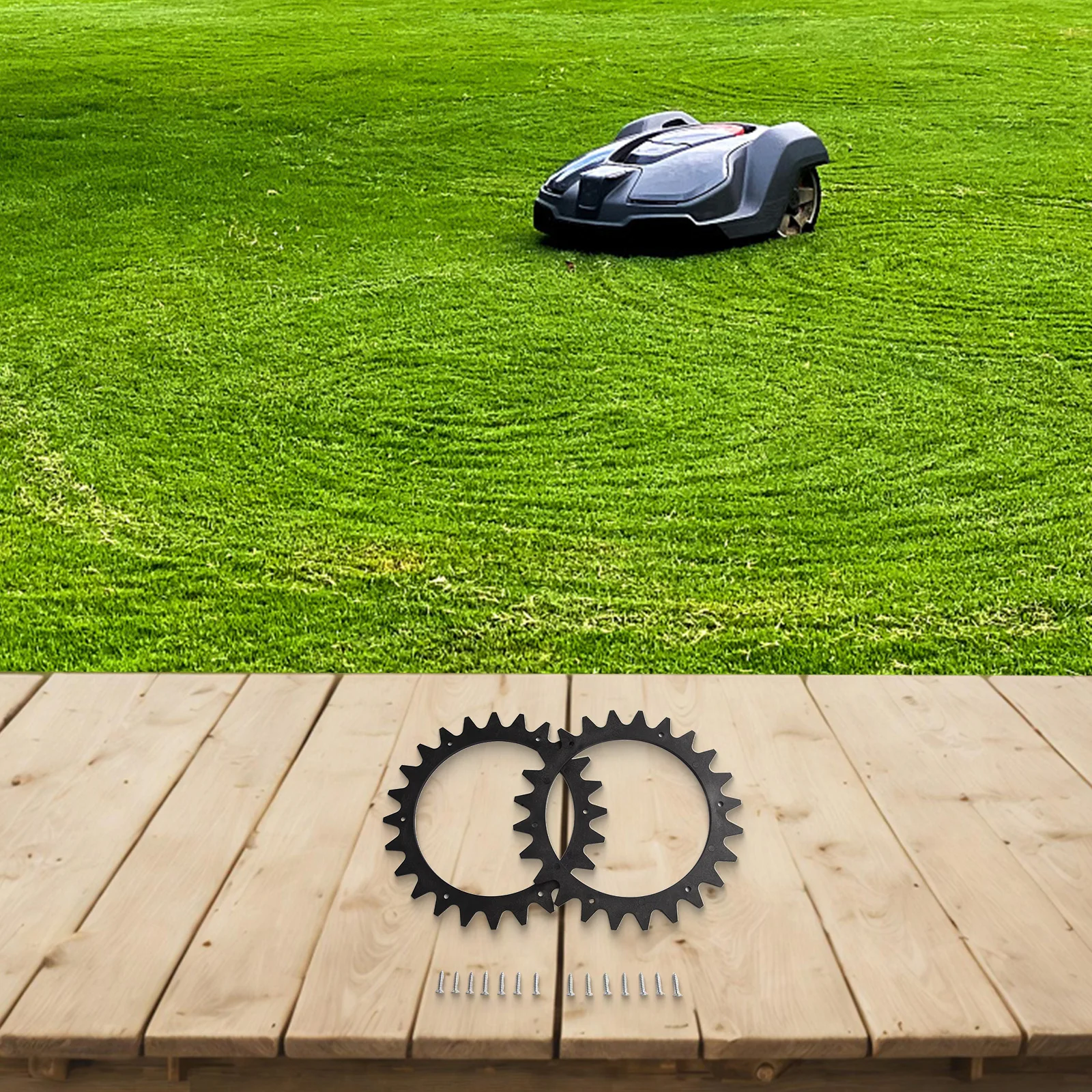 2 шт. шипы для газонокосилки ForWorx Landroid Mowing Robot S/M газонокосилка 205 мм WR165E WR167E 205*2 5