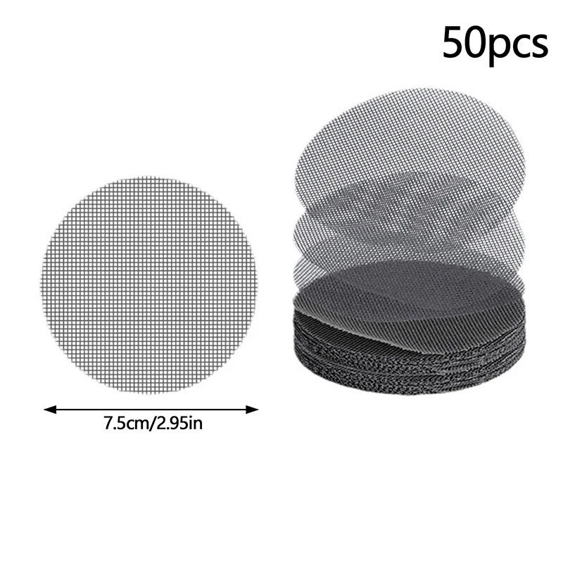 

Сетчатая подкладка для горшка, круглая дренажная сетка для отверстий в горшке, 50 шт., для предотвращения потери почвы, бонсай, инструменты для садоводства, цветов и растений