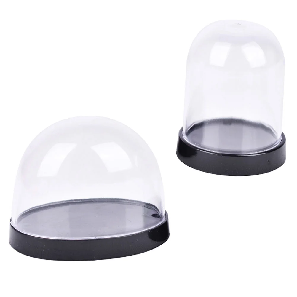 

Dome Display Cake Cover Jar Bell Dessert Cloche Box Clear Cupcake Round Mini Boxes Plate Figurine Serving Cheese Base Case