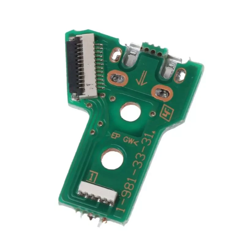 

for Dualshock 4 PS4 Pro Slim Controller Charging Socket Port Circuit Board JDS040 with 12 Pin Power Flex Cable