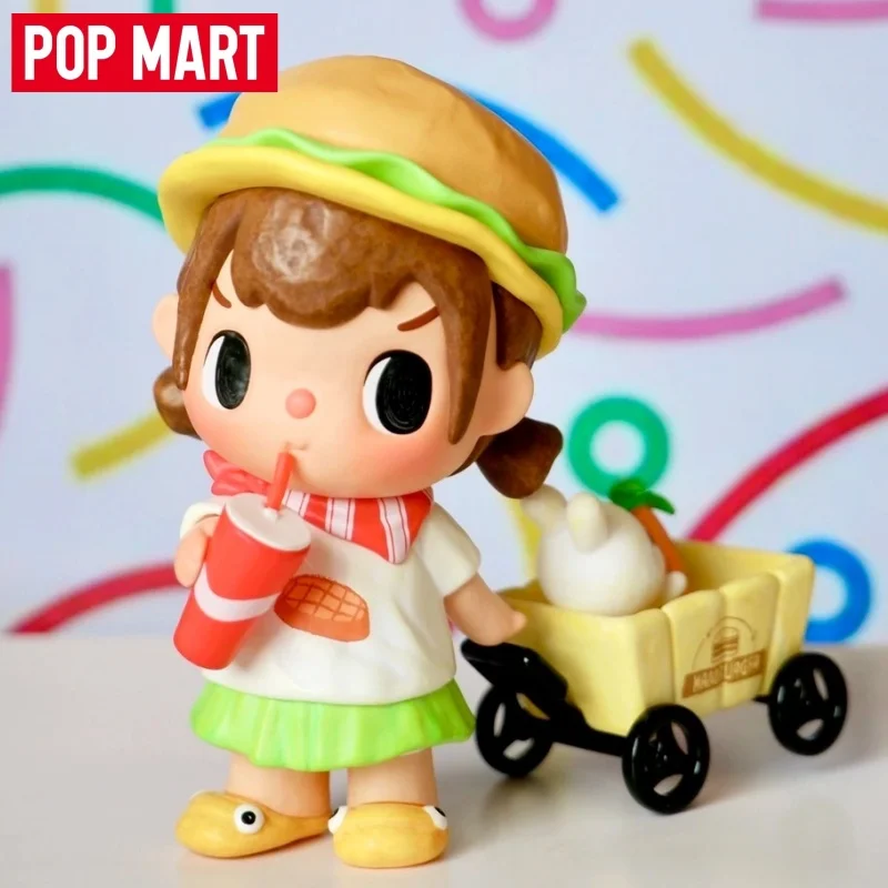 Фото Коллекционная фигурка POPMART After School Merodi Series 1: Слепая коробка, милая игрушка, украшение для рабочего стола, подарок на день рождения для девочки №1