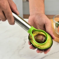 new avocado cutter kiwi fruit separation fruit tool three in one pulp separator