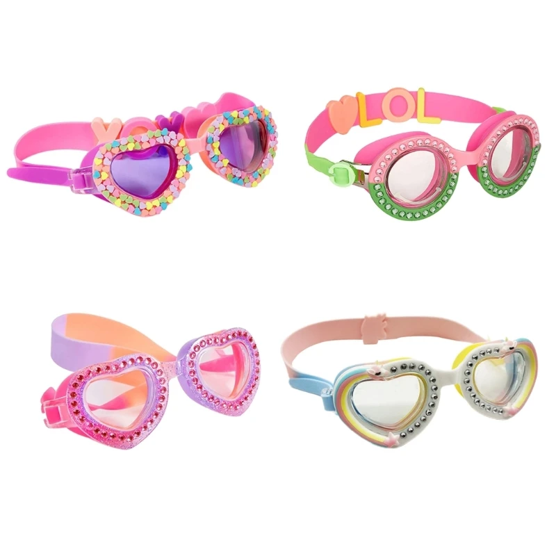 

11UE Kids Swimming Glasses, Kids Swim Goggles for Boys Girls Junior Children Eyewear, Quick Release Strap Anti-Leak Goggles