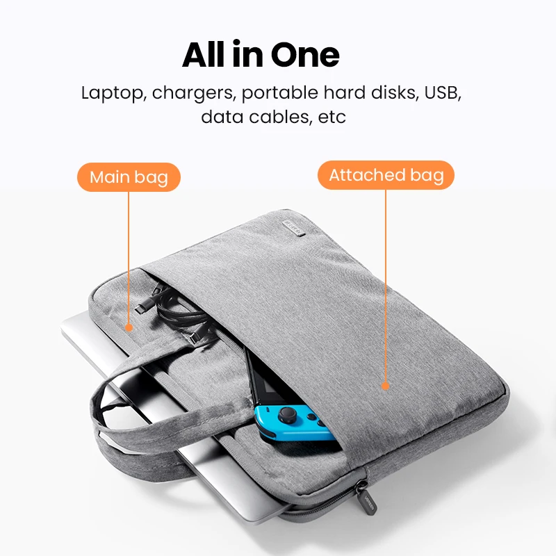 【New】 Ugreen сумка для ноутбука 13 9 дюймов Чехол MacBook Air Pro Портативный чехол планшета
