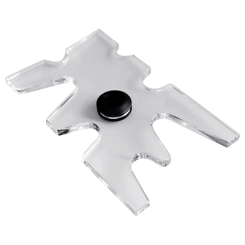 Прозрачная акриловая стойка для снукера бильярдный кий голова Mooseheads головка