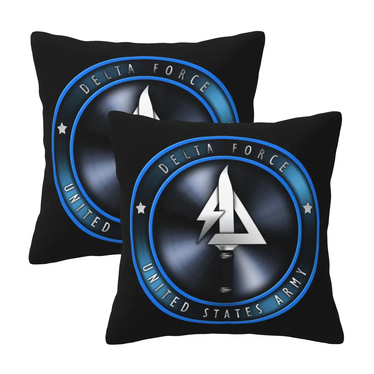 

Delta Force Fashion Pillowcases Decorative Pillow Covers Soft and Cozy 2 PCS