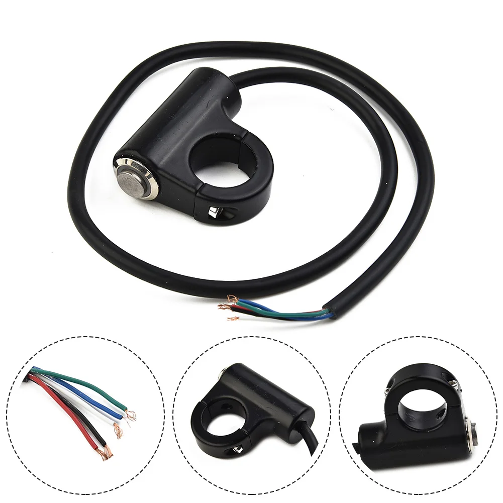 

Accessories Handlebar Switch DC 12V Motorcycle Waterproof Replacement Self-locking Useful Durable Parts Practical
