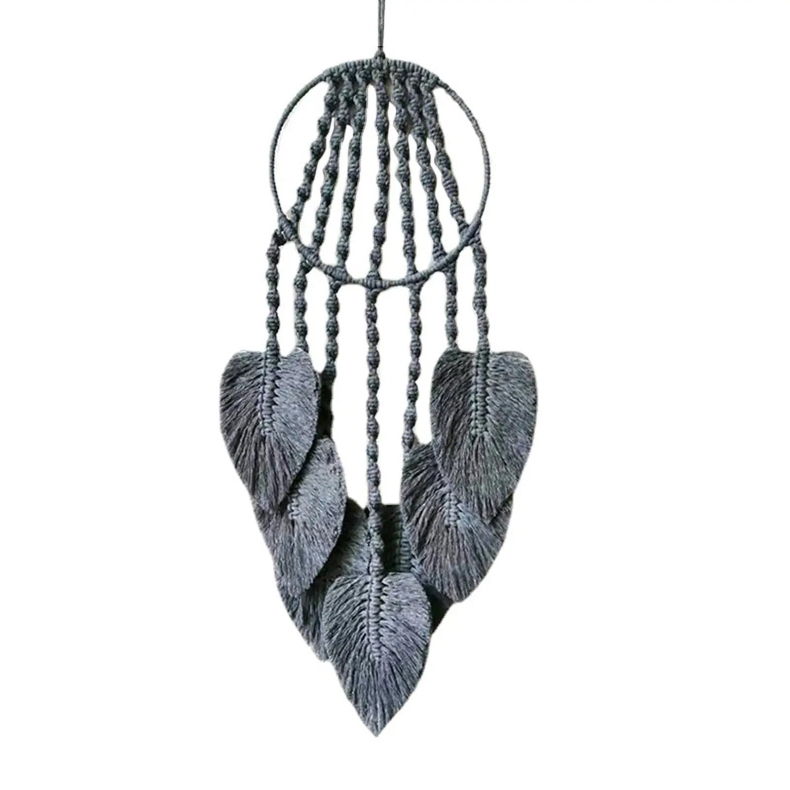 

Dream Catcher Wall Hangings Boho Dreamcatcher With Leaf And Tassels Wall Hangings Dream Cather Wall Art With Woven Leaf Tassels