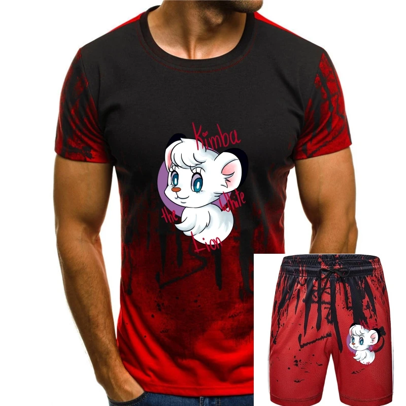 

Men Short sleeve tshirt KIMBA Anime And Manga T Shirt Women t-shirt