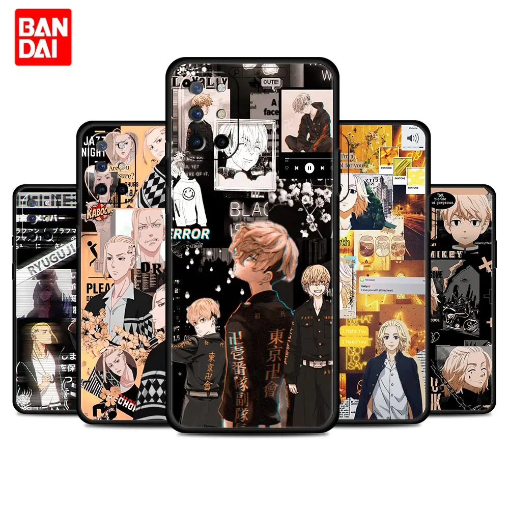 

Tokyo Revengers Manga Case for Oneplus 9 10 Pro 8 8T 9R Nord 2 N100 N10 CE N200 5G Soft Trend Cover Silicone Black Luxury Coque