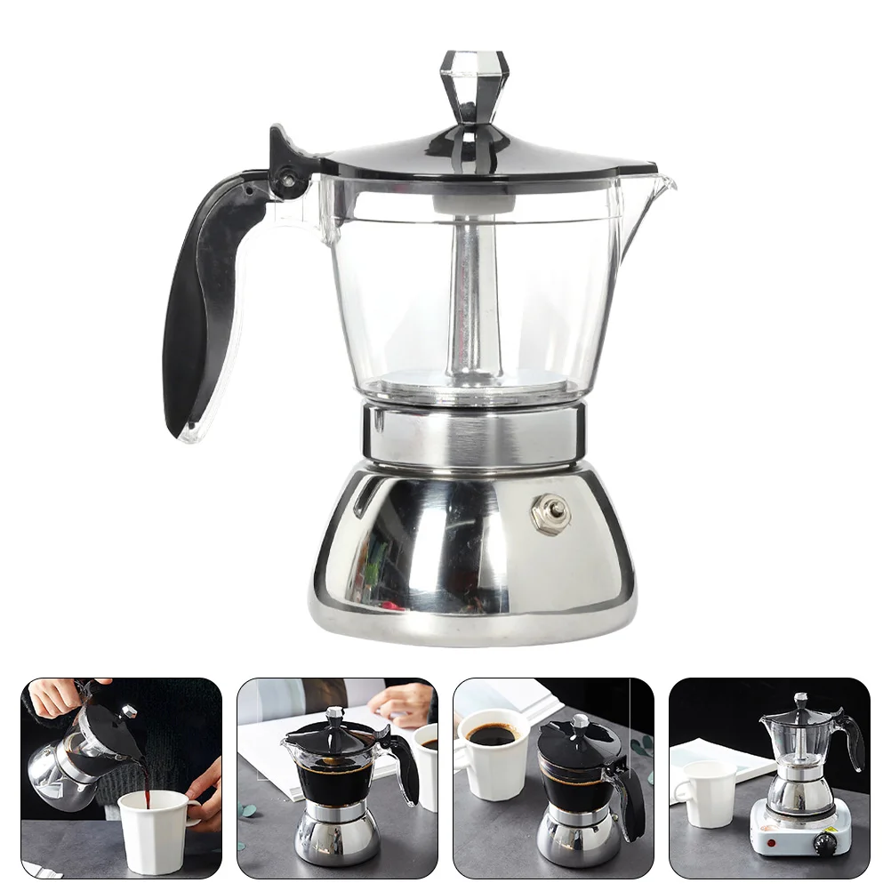 

House Coffee Maker Hand Brewing Coffee Pot Mocha Coffee Pot for Coffee House Kitchen