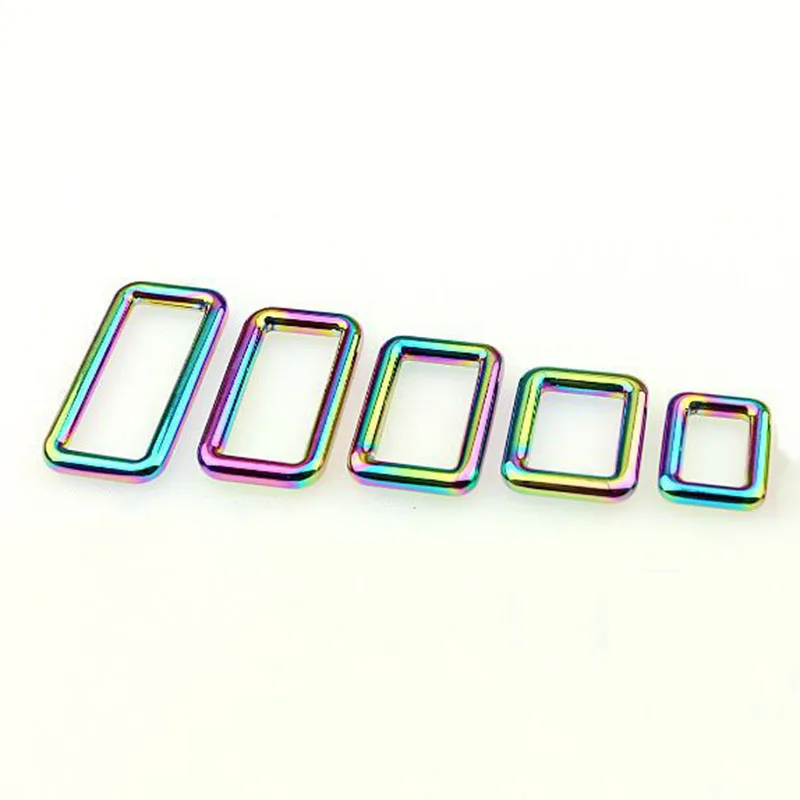 

1 шт., металлическая цветная пряжка-кольцо для сумок