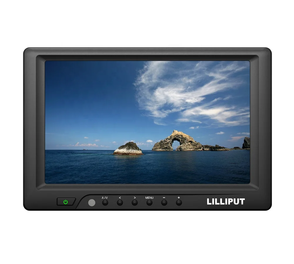 

Промышленный компьютерный монитор Lilliput 7 дюймов с входом DVI и HDMI 669GL-70NP/C/T