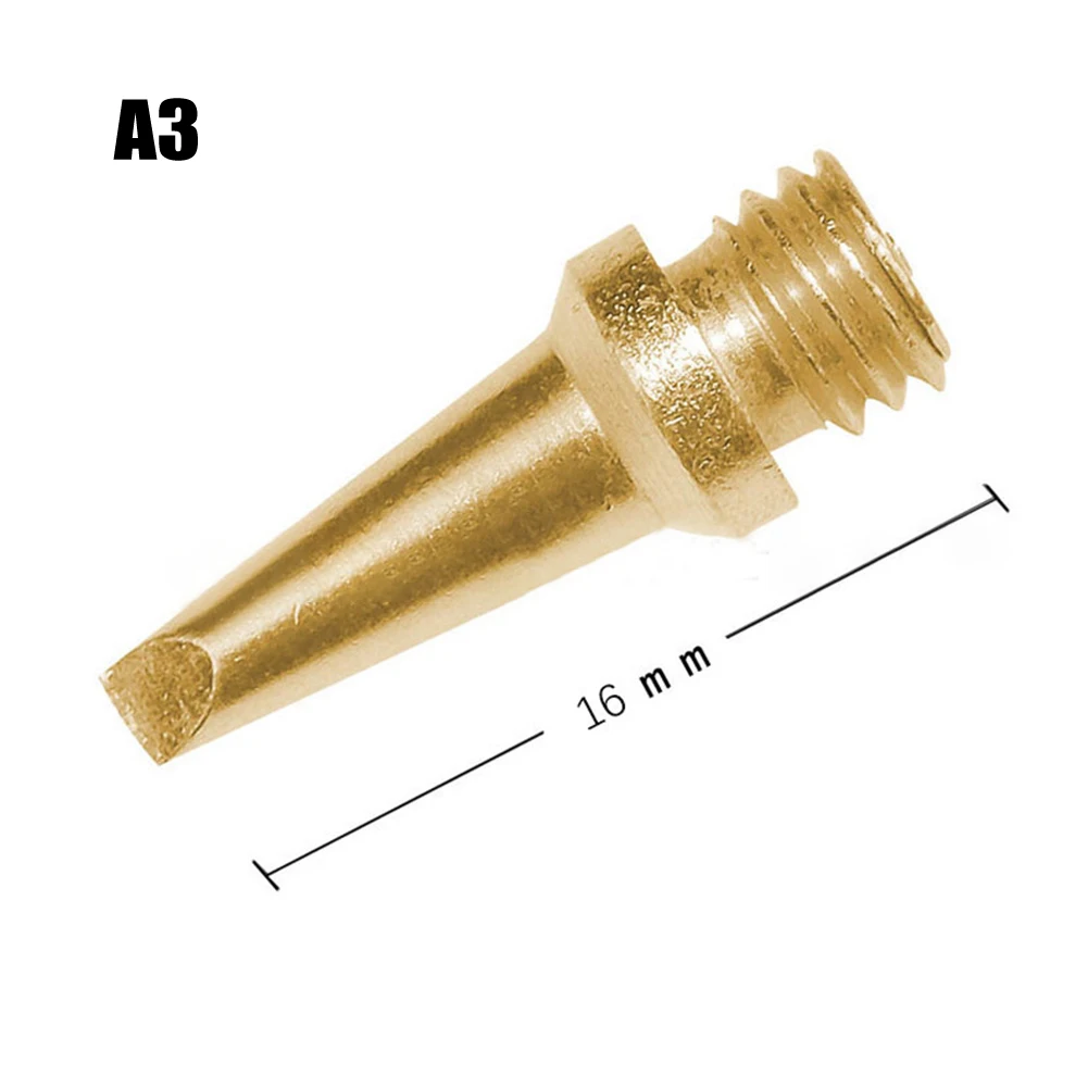 

1x HS-1115K Gas Soldering Iron Tip Head Welding Kit Torch Pen Replaceable Tools Copper Welding Tips Power Tools Parts