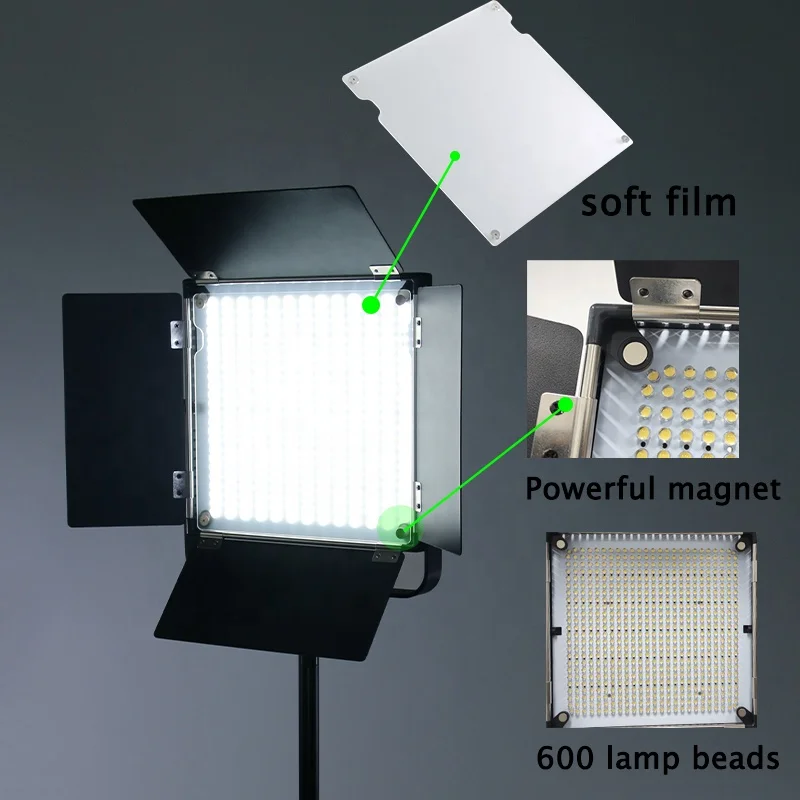 

Square Led Video Light Panel Lamp Photography r Studio Selfie Led Camera Shooting Fill Light