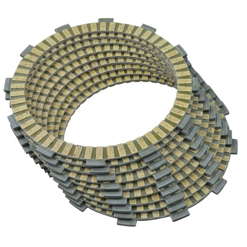 Диск фрикционного сцепления для мотоцикла, 9 шт, для Kawasaki ZX600 ZX636, задний фрикционный ниндзя, ZX6R 95-04 ZR750 Z750 Z750S 03-12