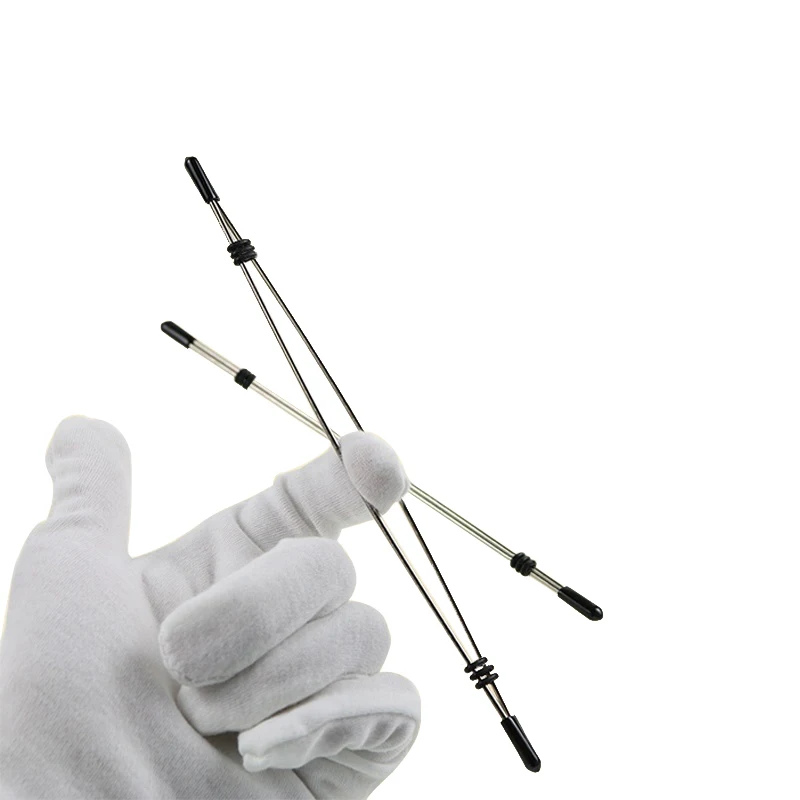 Регулируемые магнитные зажимы рабство связывание флирт дразнит женская