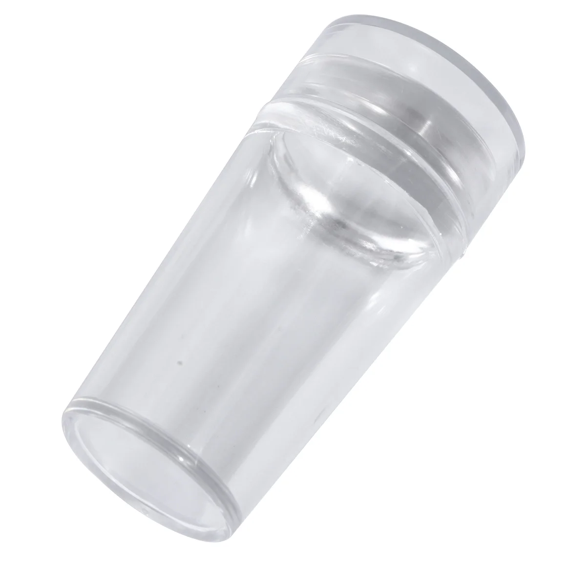 4 компл./8 шт. штамп для ногтей полностью прозрачная ручка с крышкой набор