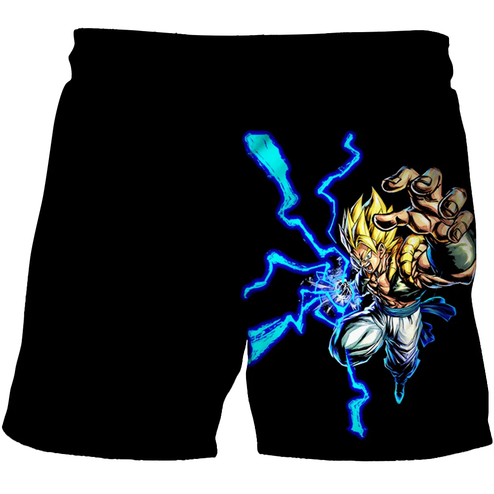 2023 New Dragon Ball Set Cosplay Clothing Pants Cartoon Goku Clothing Summer Beach Swimming Pants Boys' Quick Dry Breathable images - 6