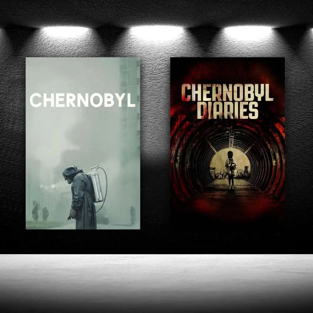 

Chernobyl TV Show - Low Poly Poster Painting Canvas Prints Bedroom Large home decor Wall Art Picture canvas wall