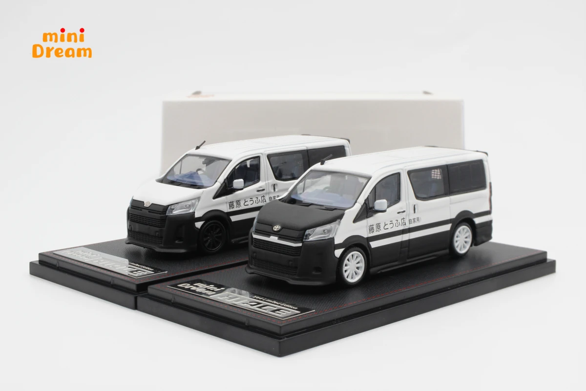 

Модель автомобиля из сплава H300 miniDREAM 1:64 Fujiwara Hiace 6-го поколения