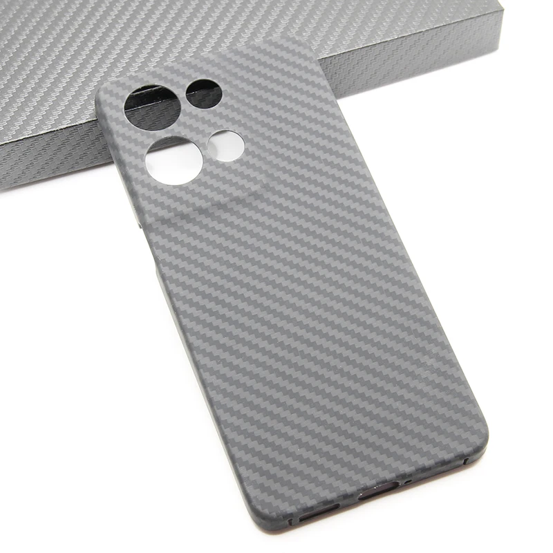 

Case for OPPO Reno 8 Pro Ultrathin Fine Hole Carbon Fiber Aramid Anti-explosion Mobile Phone Protective Cases Protection Shell