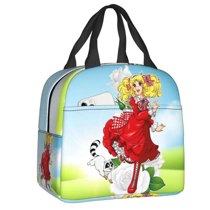 

Kawaii Девушка Конфеты Klin многоразовые Ланч-боксы герметичные летние редактировать подсвечники термальный охладитель еды изолированный Ланч...