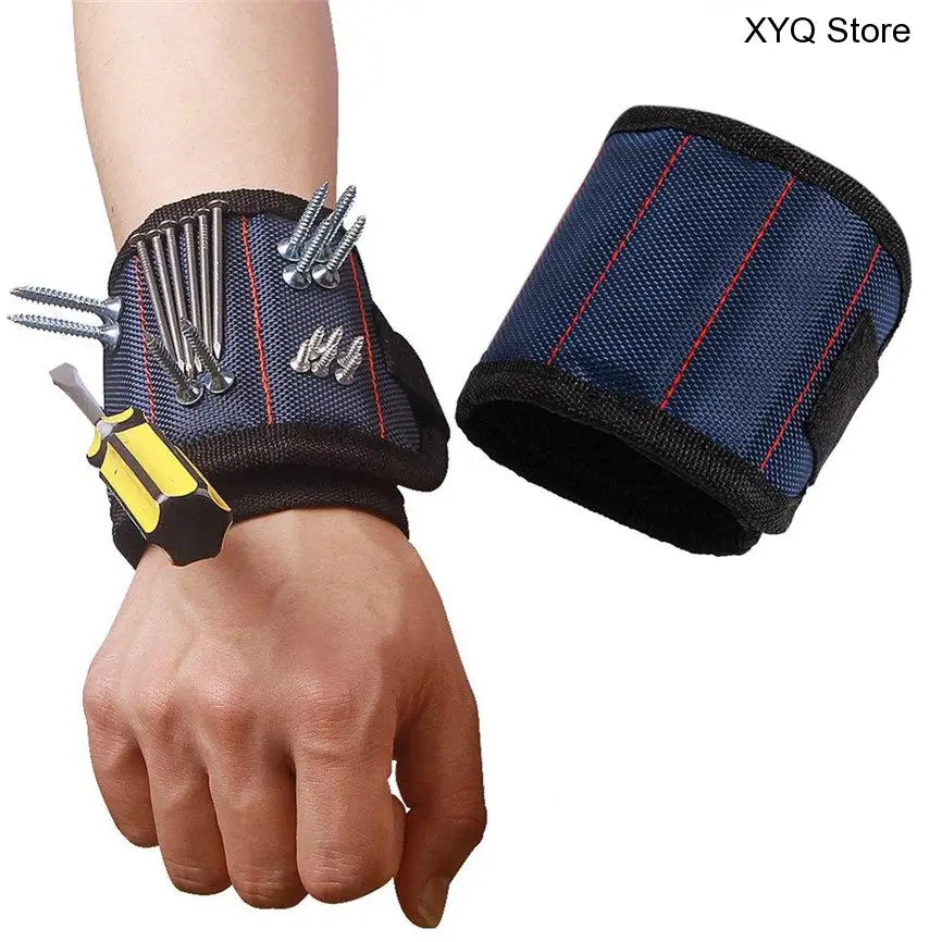 

3 магнитных ремешка для инструментов на запястье, 360*90 мм