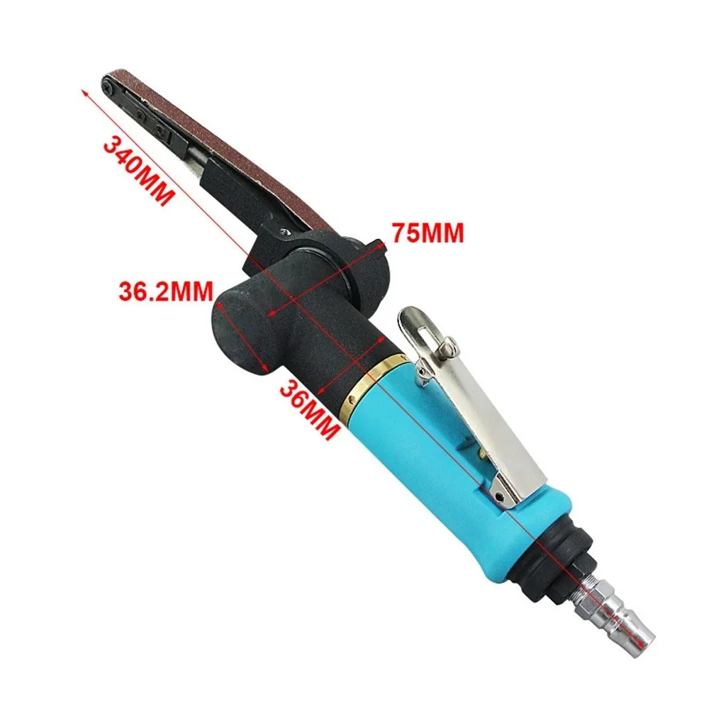 New Practical Durable Air Belt Sander 10*330mm Tool Pneumatic Sanding Belt Grinder Machine Sanding Belt Sander