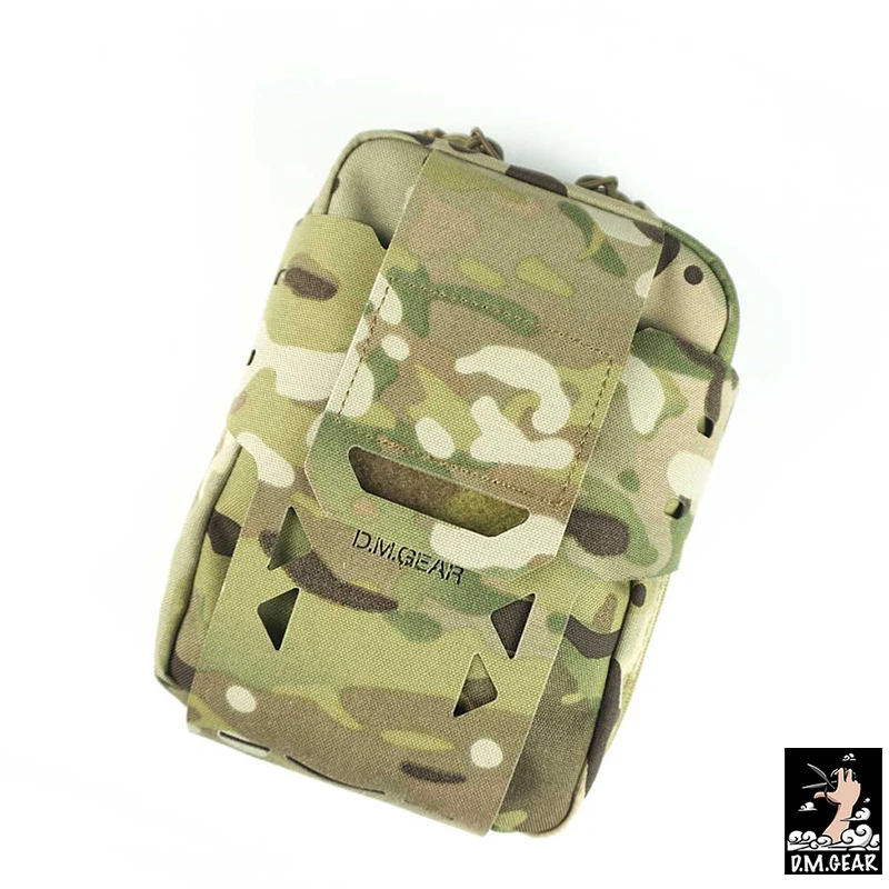 

DMgear Tactical Medical Pouch Armor Pouch Vertical Molle Pouch Laser Cut Utility Pouch Hunting Outdoor BG43