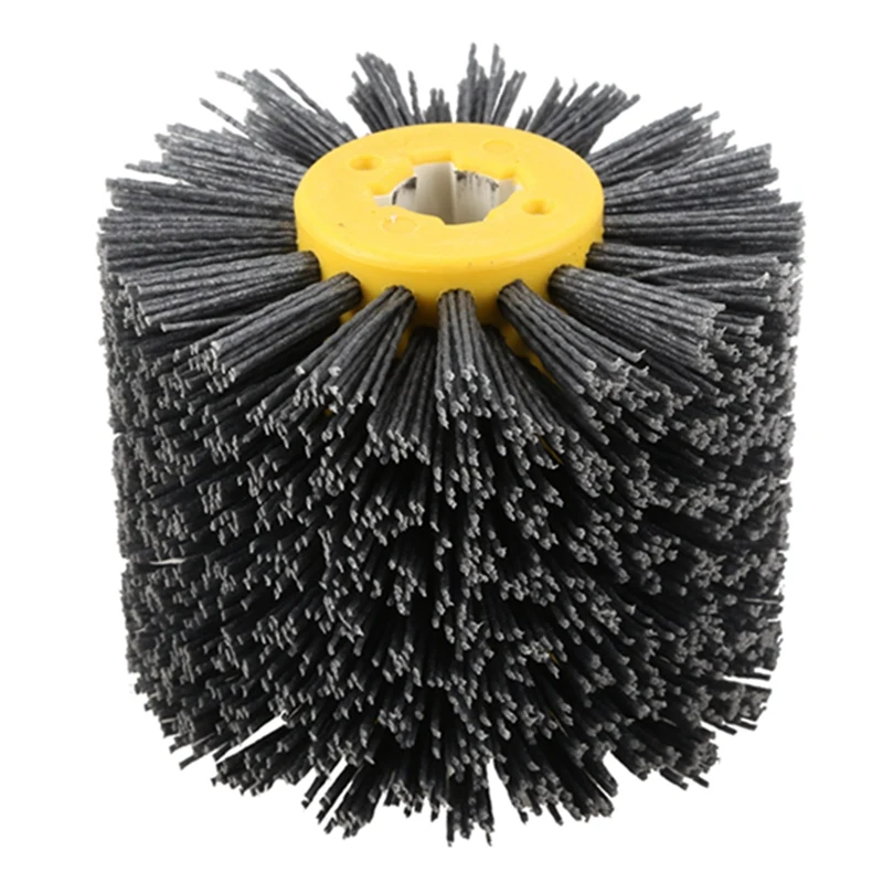 

1 Pcs Nylon Abrasive Wire Dupont Drum Polishing Wheel Electric Brush For Woodworking Metalworking