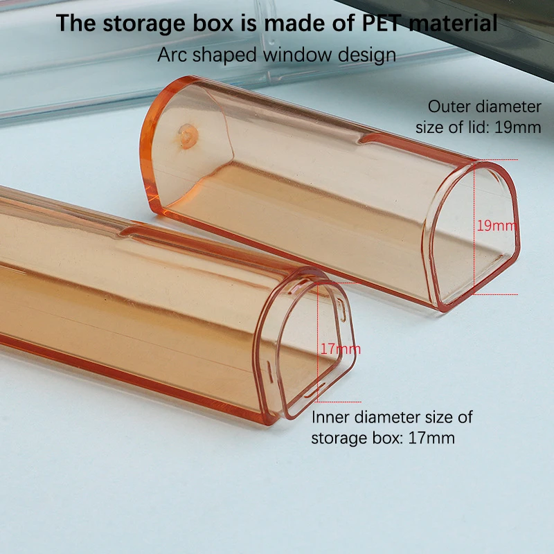 Портативный органайзер для косметических кистей бровей и ресниц