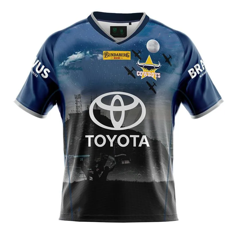 

2022 NORTH QUEENSLAND COWBOYS, военно-полезная Униформа размера S-M-L-XL-XXL-3XL-4XL-5XL