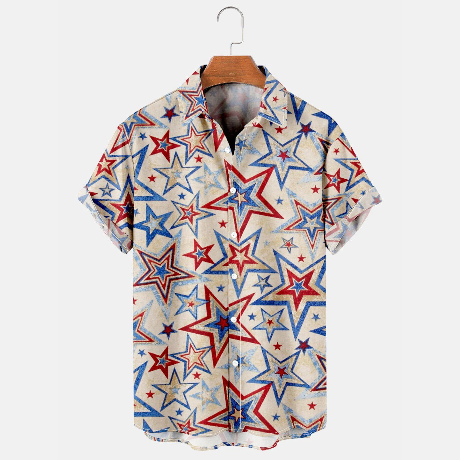 

Hawaiian 3D Trend Top Men's Summer Beach Casual Clothing Street Outdoor Party Shirt Loose Breathable Man Short Sleeve Costume