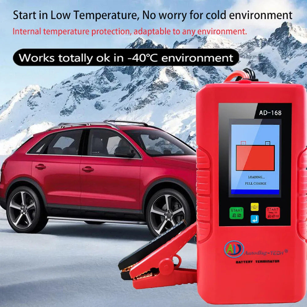 

AD-168 Jump Starter Car Booster 12V Super Capacitor Without Battery No Limited Times Use New Generation Jump Starter