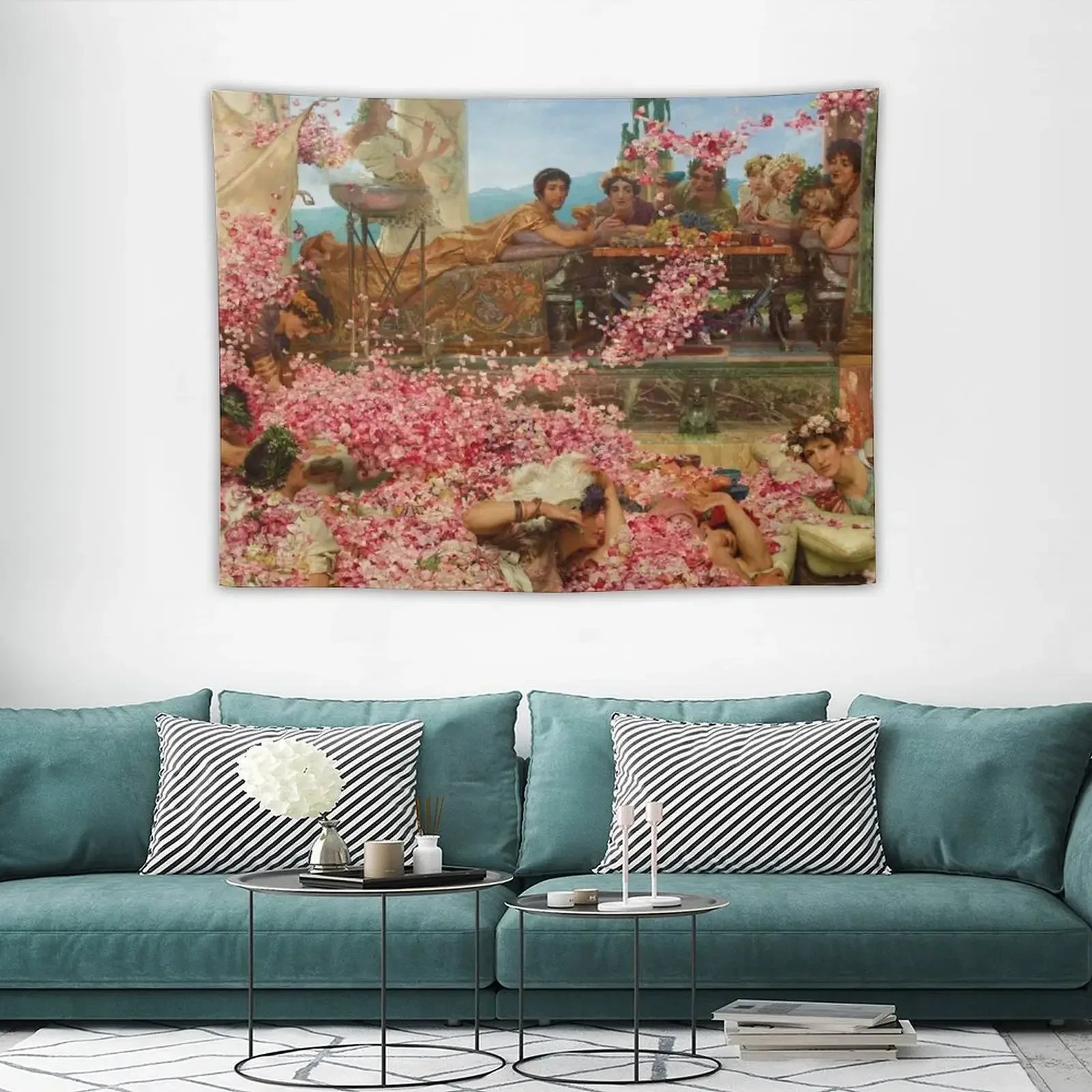 Гобелен с розами гелиогабала от сэра Лоуренса Альма-тамии домашние украшения